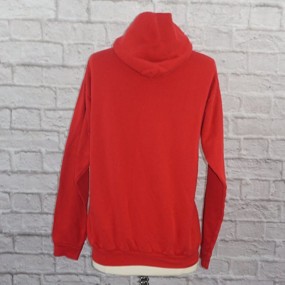 Vintage 80s Nebraska Corn Huskers Hoodie Sweatshirt - Picture 2 of 8